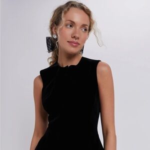 Black Velvet Cora Dress